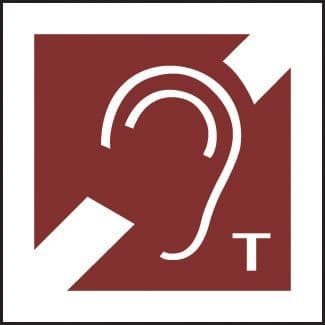 Braille - Hearing Loop Signs | 150mm x 150mm | 1.5mm PVC with Self Adhesive Backing