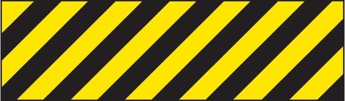 Hazard Marker Left Hand Chevron | 600mm x 150mm | Reflective Aluminium