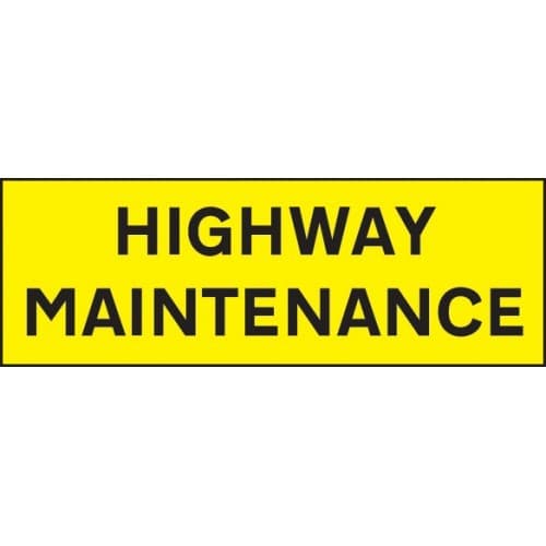 Reflective Highway Maintenance Vehicle Marking Panel