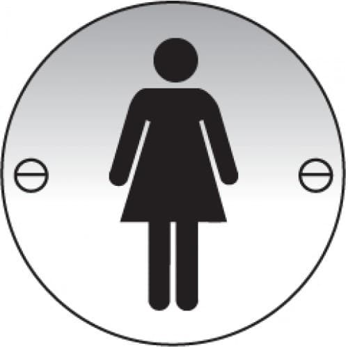 Ladies Toilets Symbol Door Signs