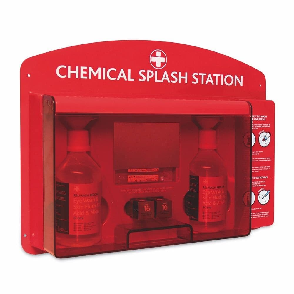 Redcap Chemical Splash Eye Wash Station