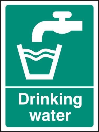 Drinking Water Safety Signs