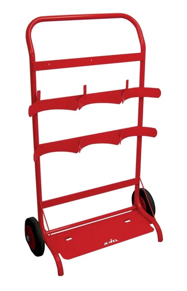 Triple Extinguisher Trolleys