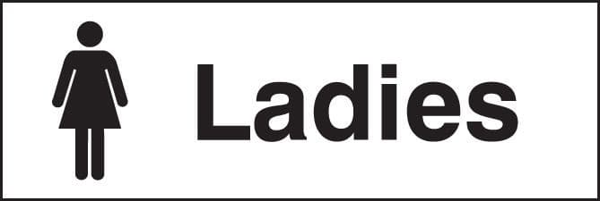 Ladies Sign with Female Symbol