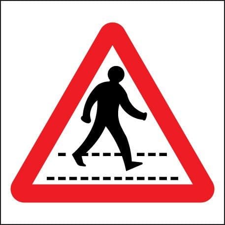 Pedestrian Crossing Traffic Signs