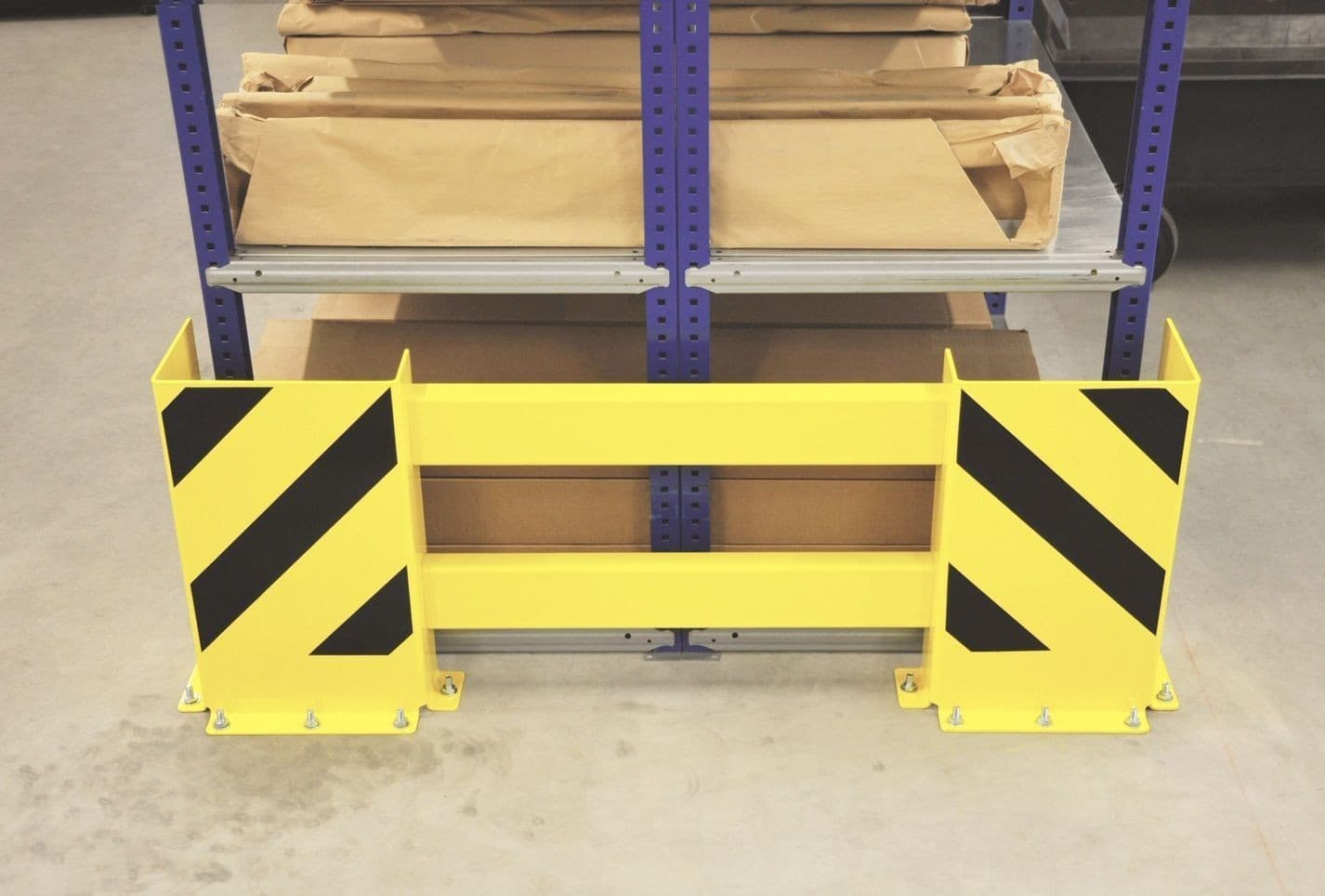 Traffic-Line Adjustable Pallet Racking End Frame Protectors