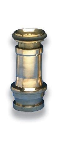 Spray Nozzle with Instantaneous Coupling for Lay Flat Hose