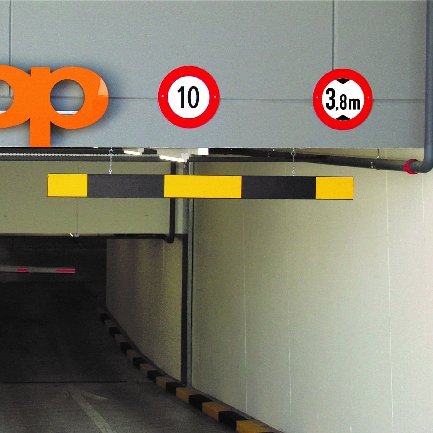 Height Restriction Barrier