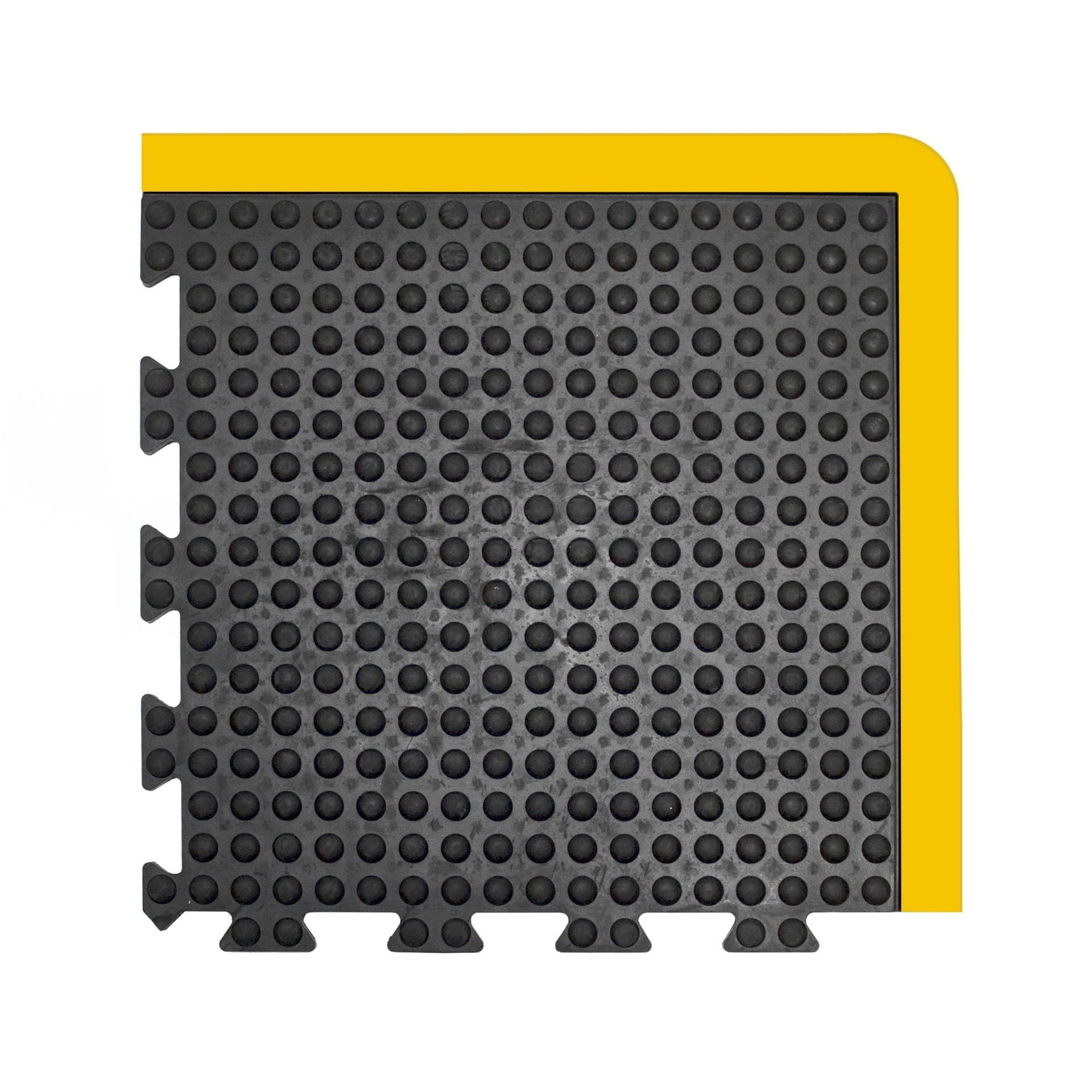 COBA Bubblemat Connect Matting | Black/Yellow