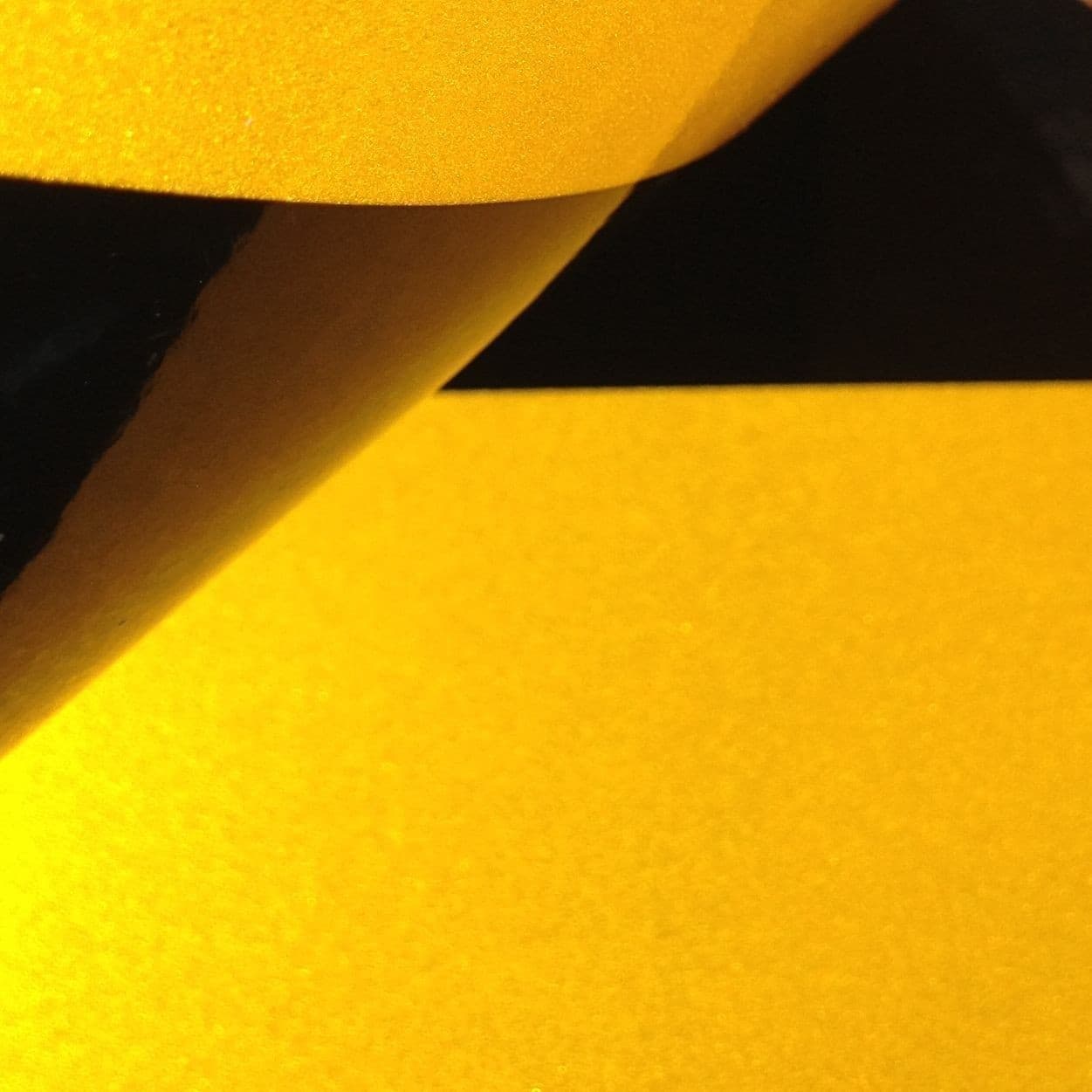 NovaFlect 7 Black & Yellow Reflective Tape 100mm x 25m