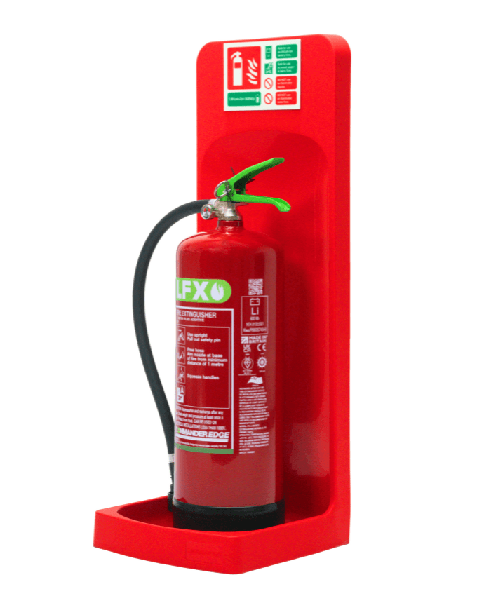 CommanderEDGE LFX Battery Extinguisher & Stand Bundle