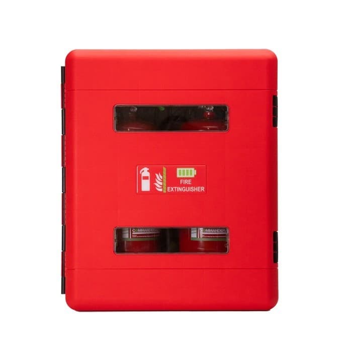 CommanderEDGE LFX Battery Extinguisher & (Double) Cabinet Bundle Deal
