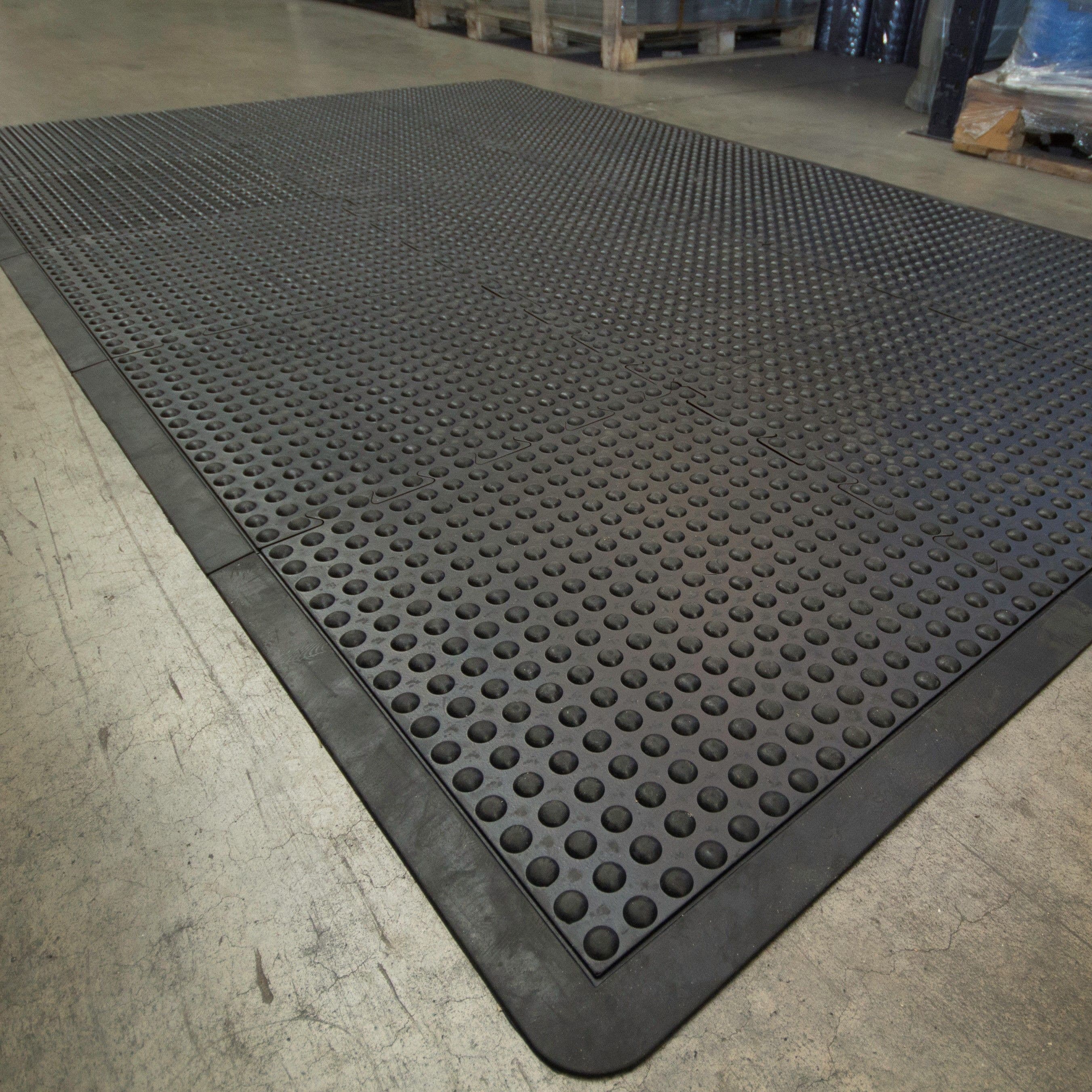 COBA Bubblemat Connect Anti-Fatigue Matting (Black)