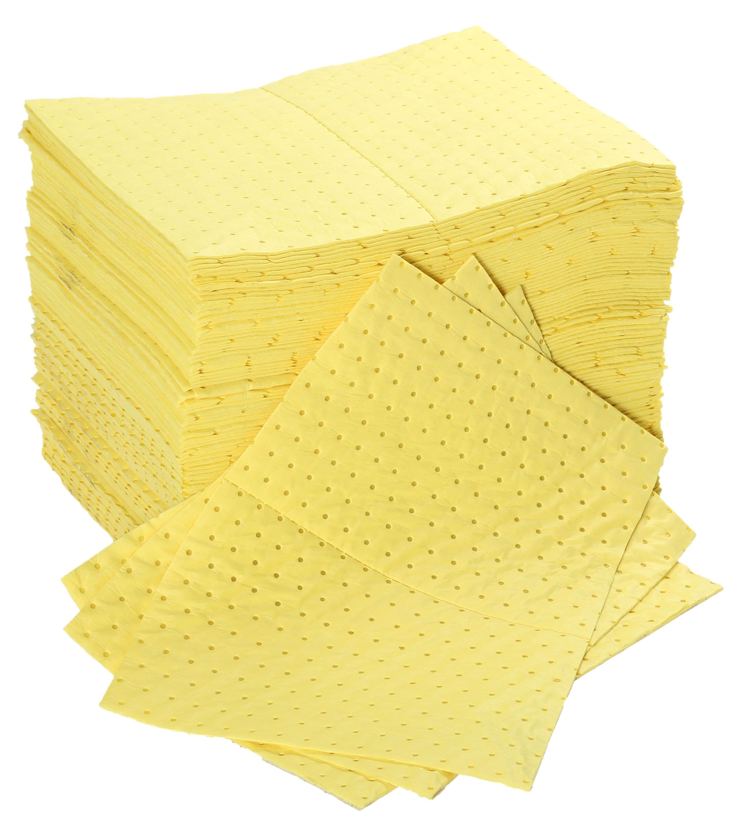 Premier Chemical Absorbent Pads | 50cm x 40cm | Pack of 100