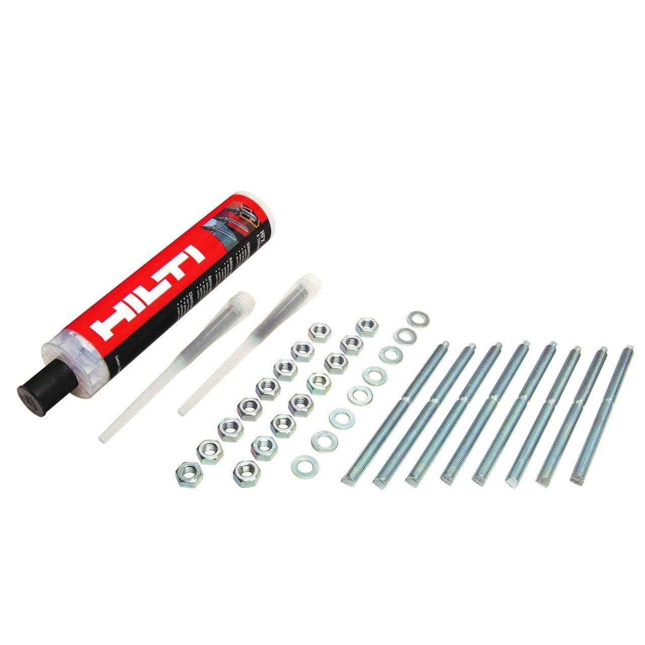 Chemical fixing kit for 2 posts