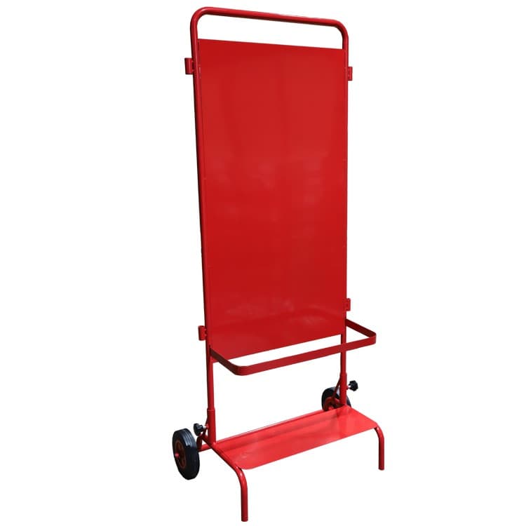 Heavy Duty Triple Extinguisher Trolley Stand