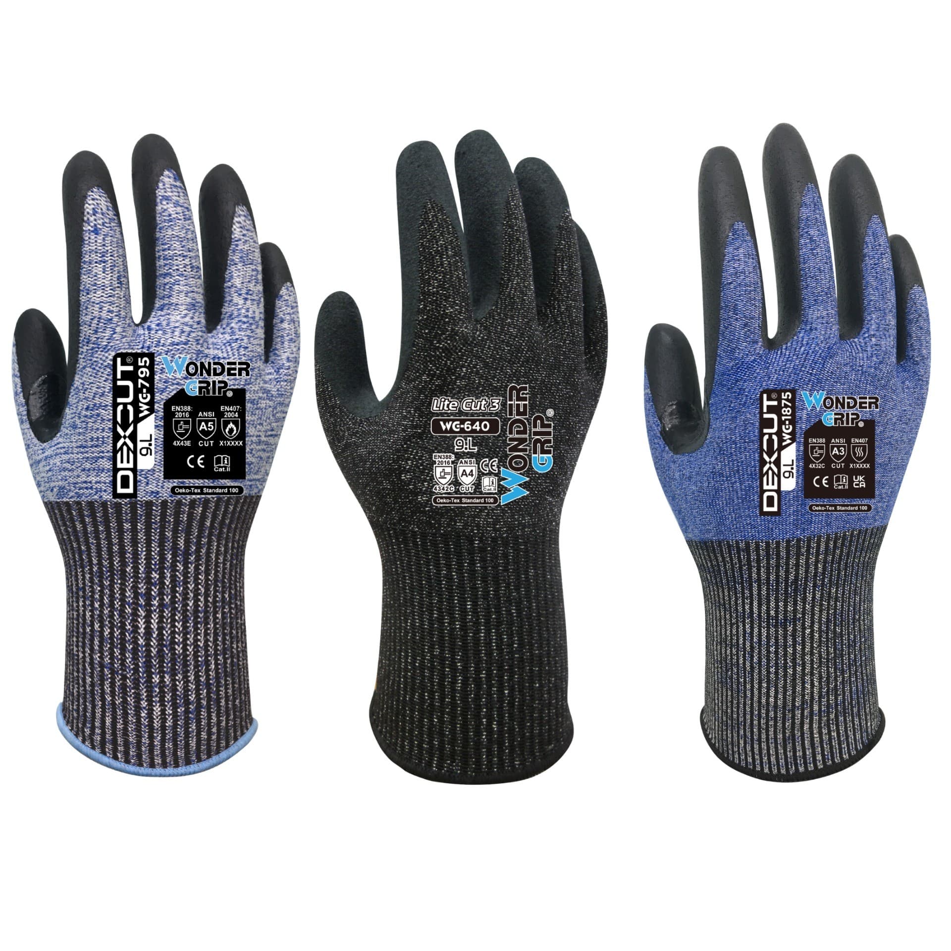 WonderGrip Cut Protection Gloves | Trial Pack 5