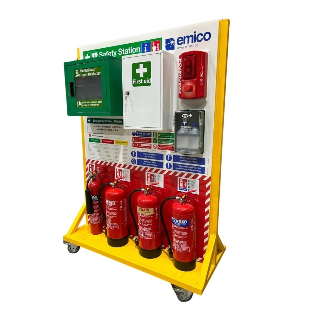 Mobile First Aid & Fire Response Stations