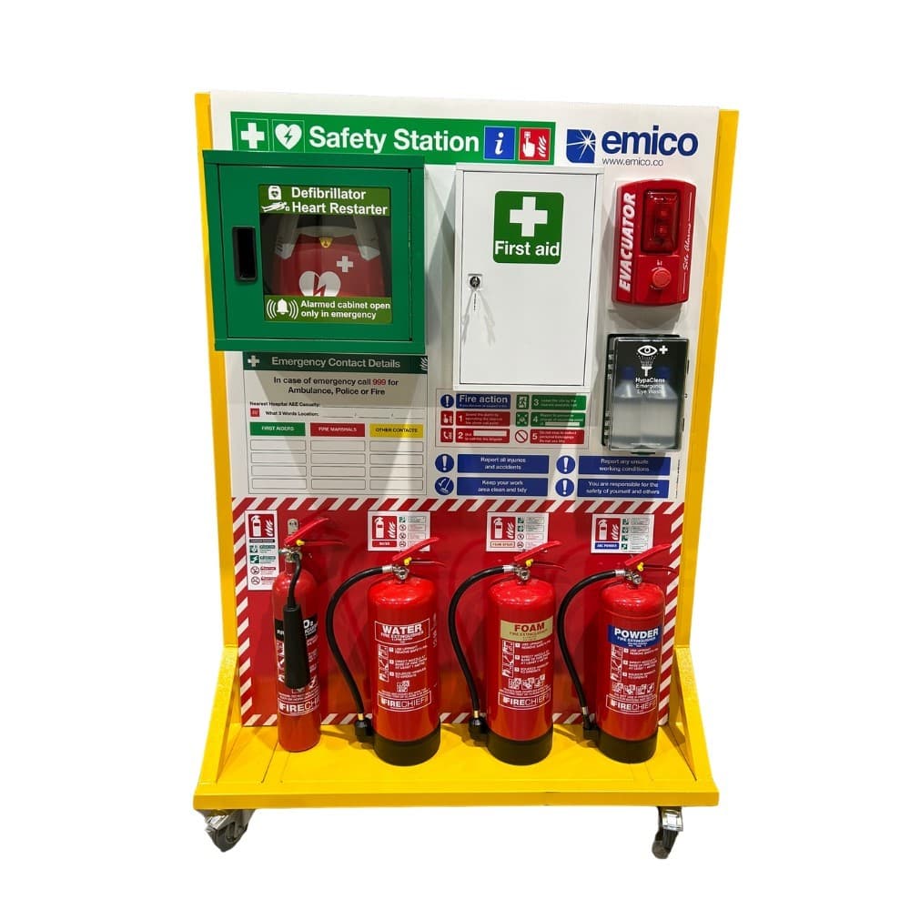 Mobile First Aid & Fire Response Stations