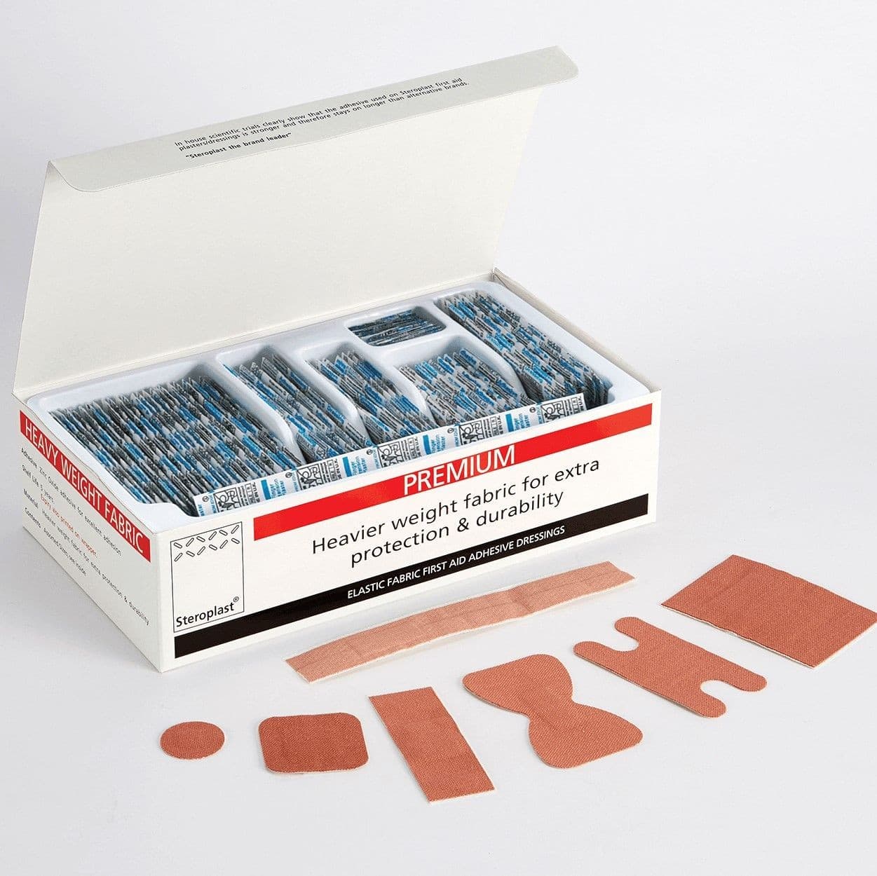 Steroplast Premium Plasters | Assorted Pack of 100