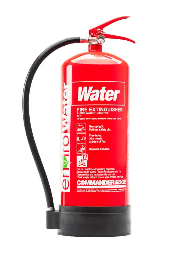 CommanderEDGE enviroWater PFAS-Free Water Fire Extinguisher