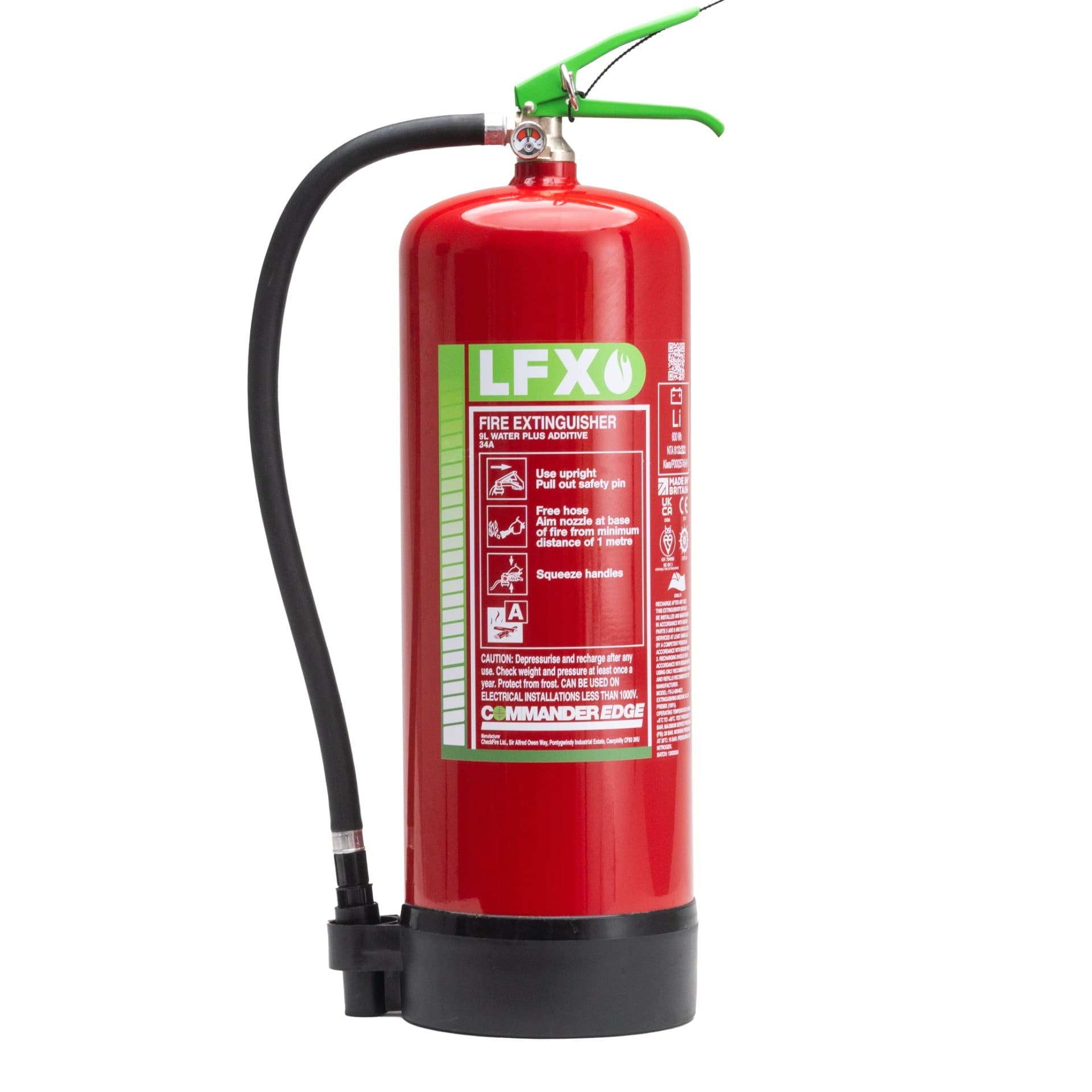 CommanderEDGE LFX Lithium-Ion Battery Fire Extinguishers