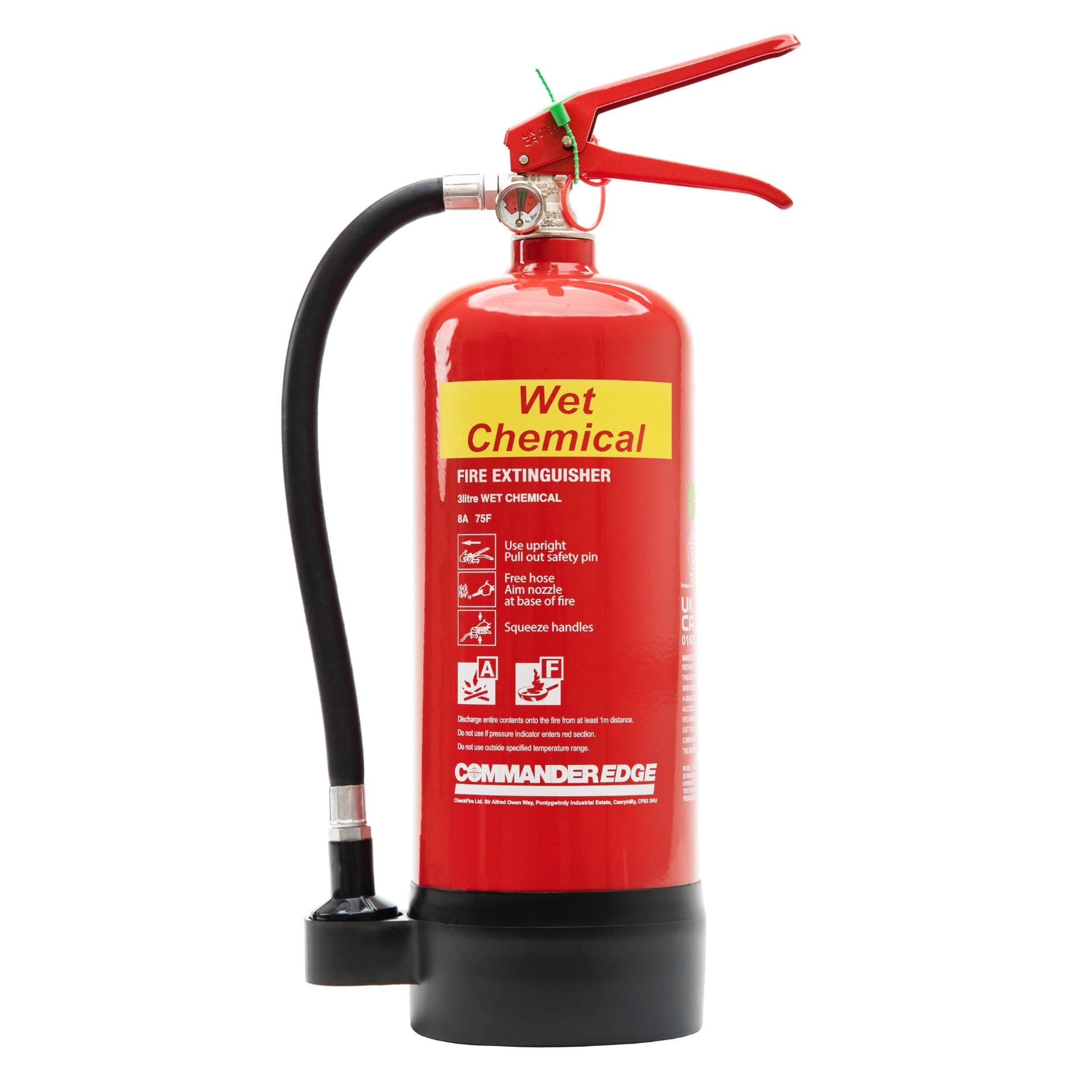 CommanderEDGE Wet Chemical PFAS Free Fire Extinguishers