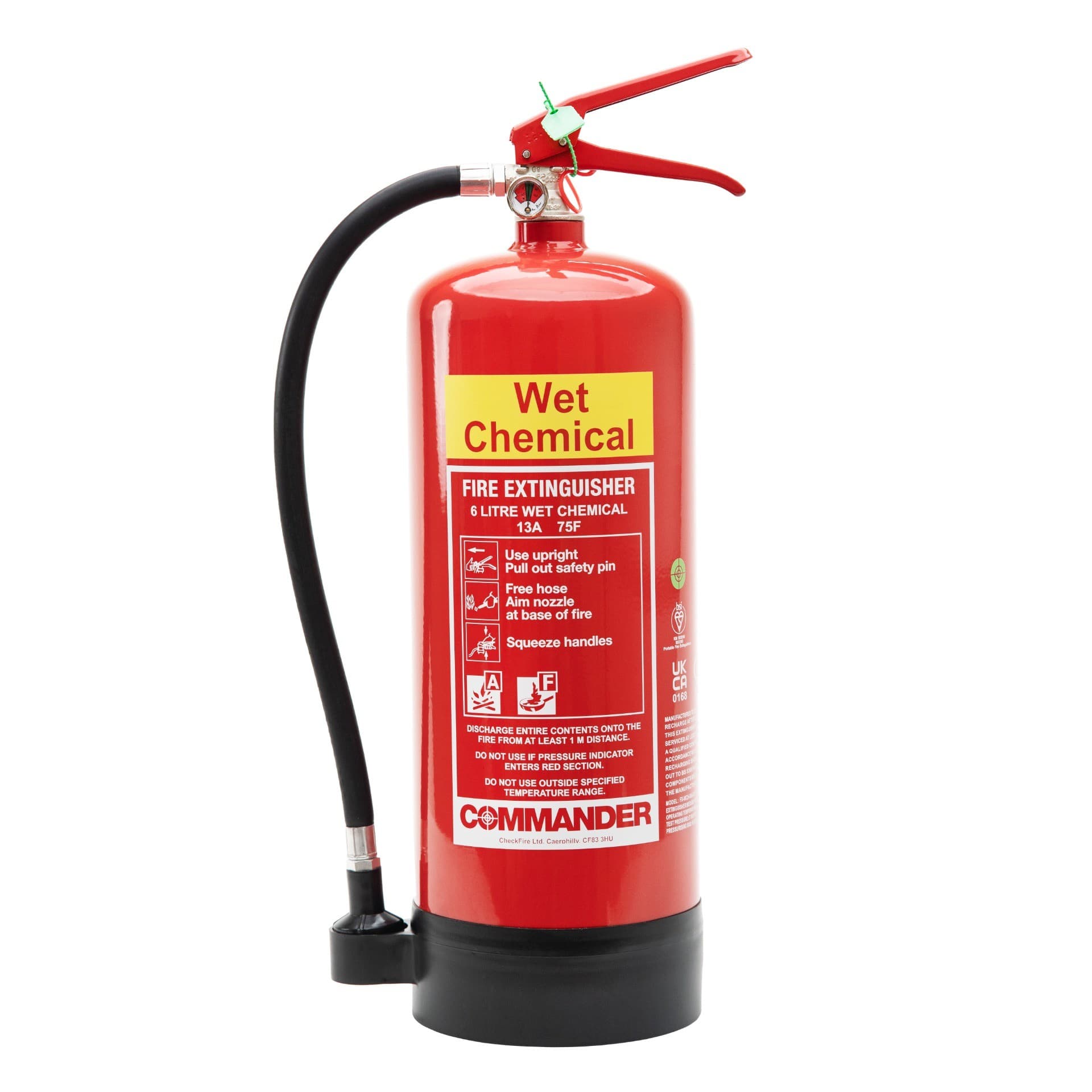 CommanderEDGE Wet Chemical PFAS Free Fire Extinguishers