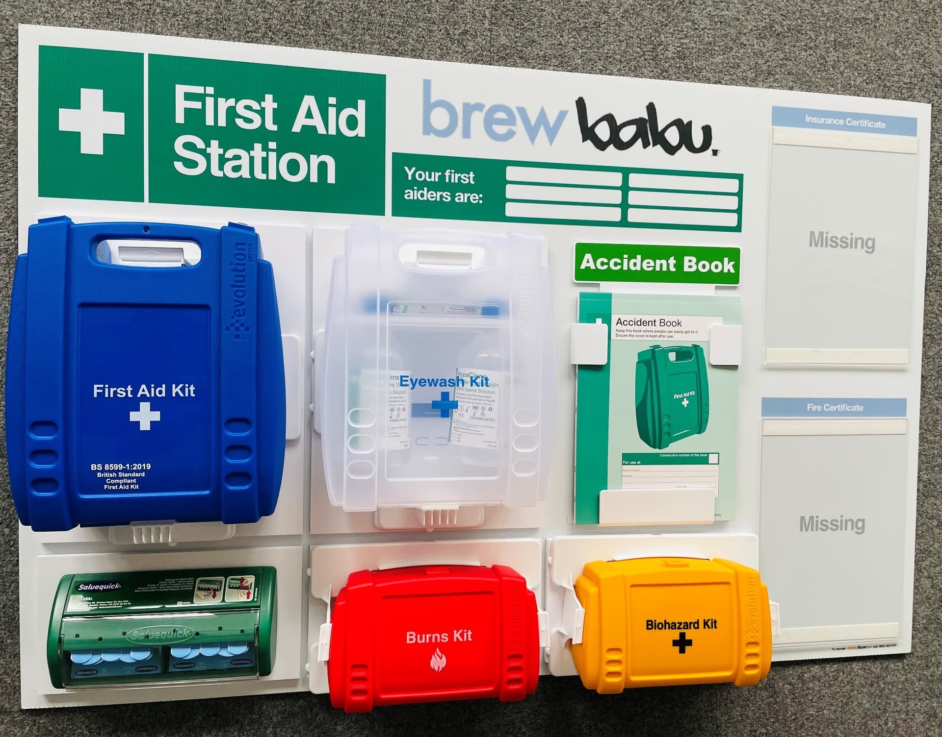 Kitchen First Aid Points with Custom Branding