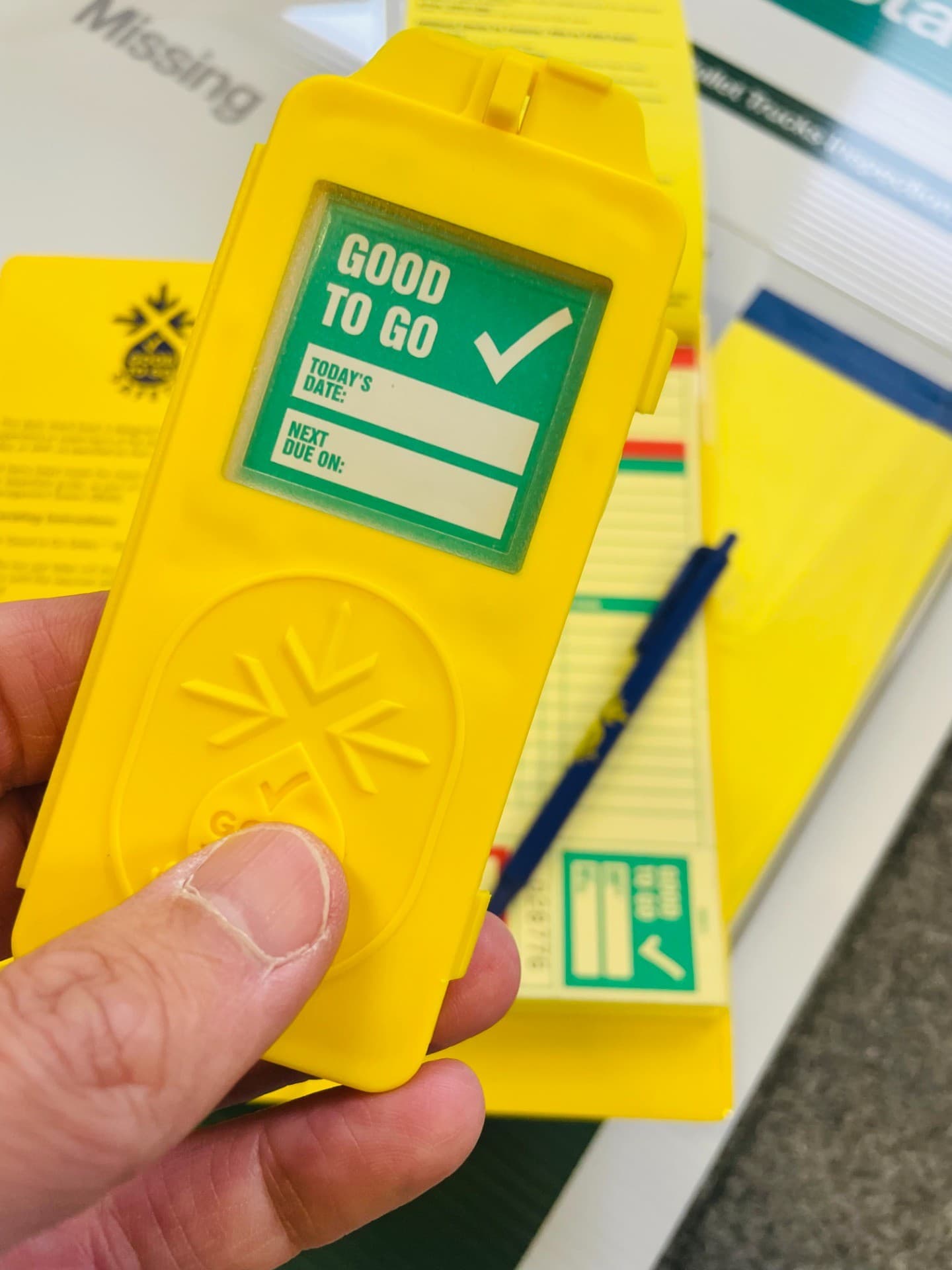 Multi-subject Good to Go Safety Inspection Stations