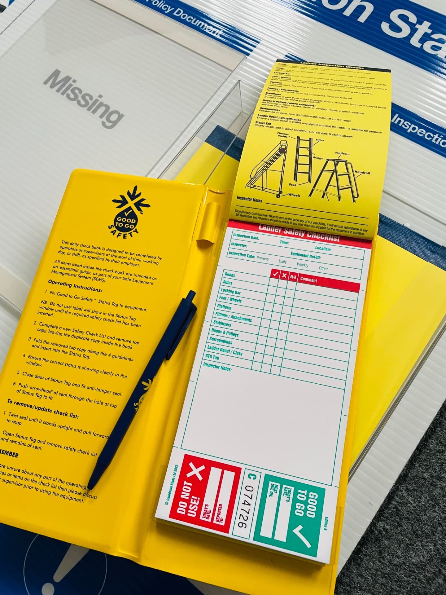 Good To Go Ladders Inspection Station