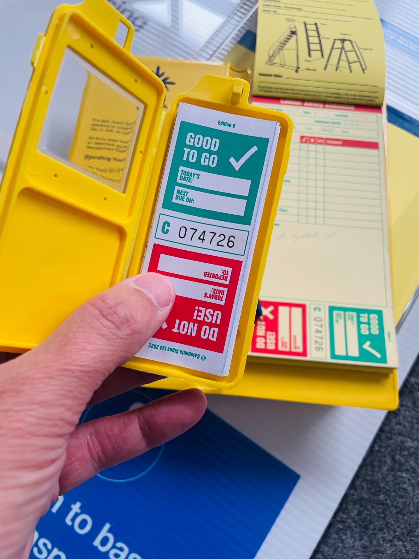 Good To Go Ladders Inspection Station