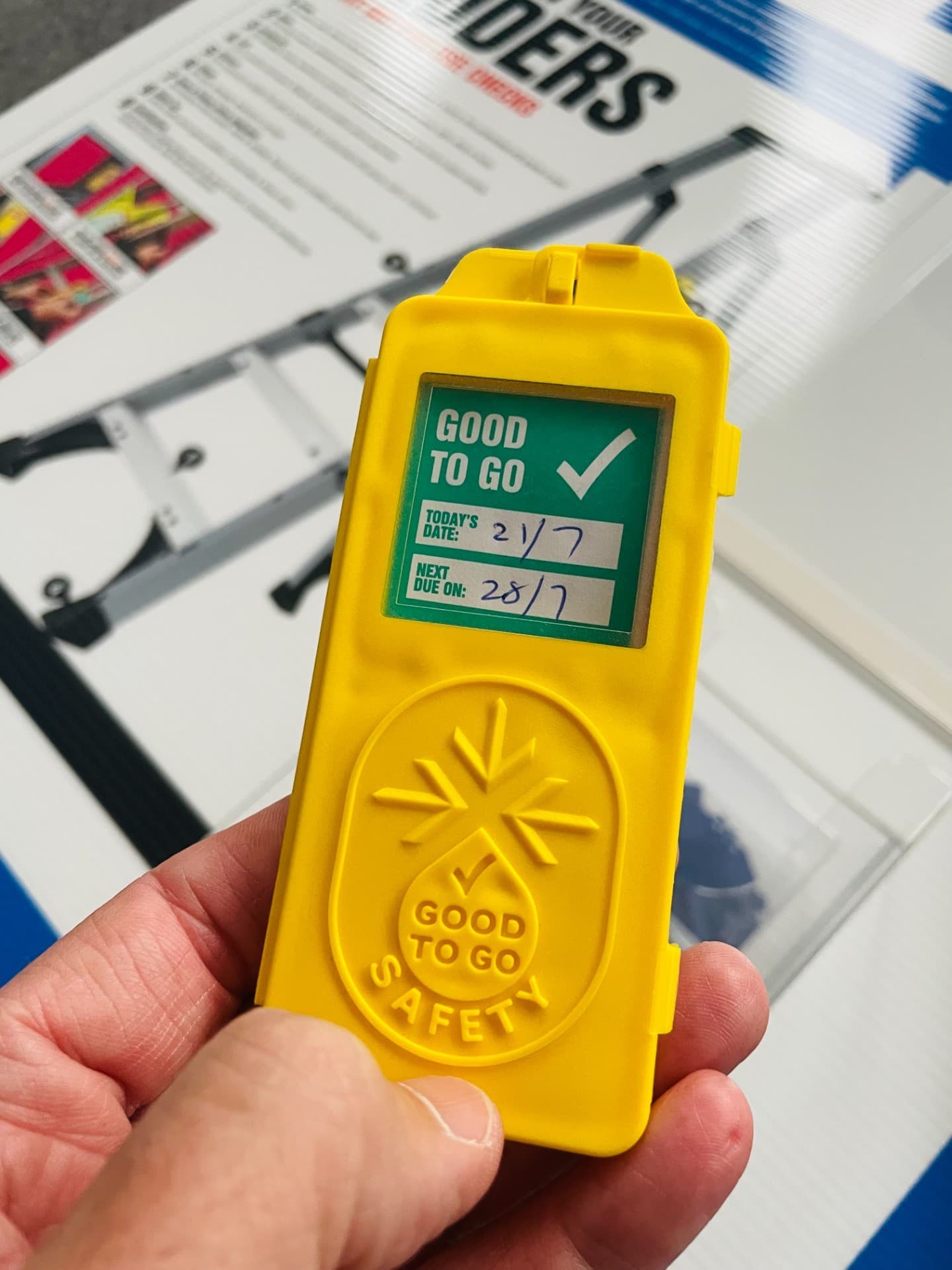 Good To Go Ladders Inspection Station