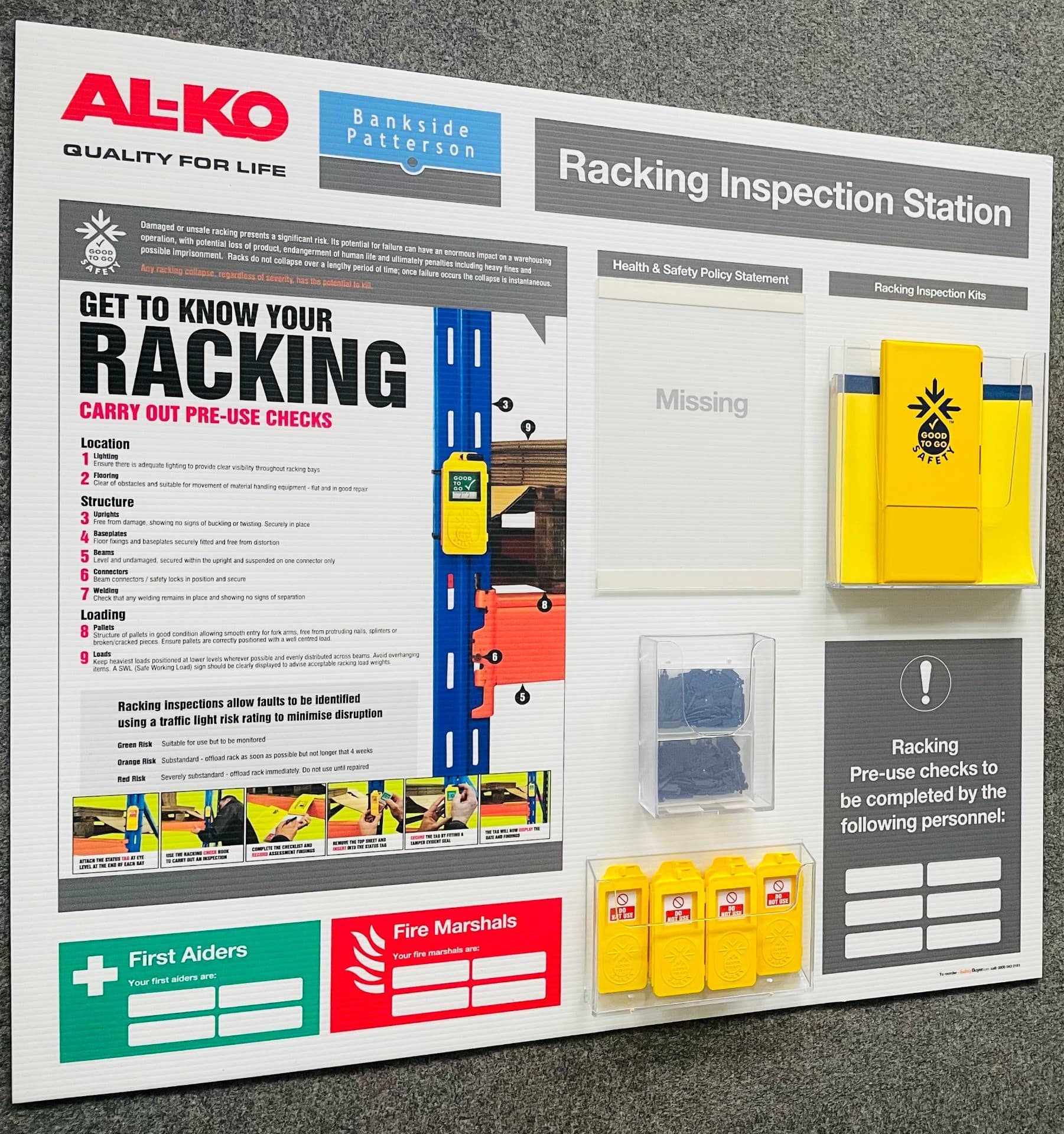 Good to Go Racking Inspection Station