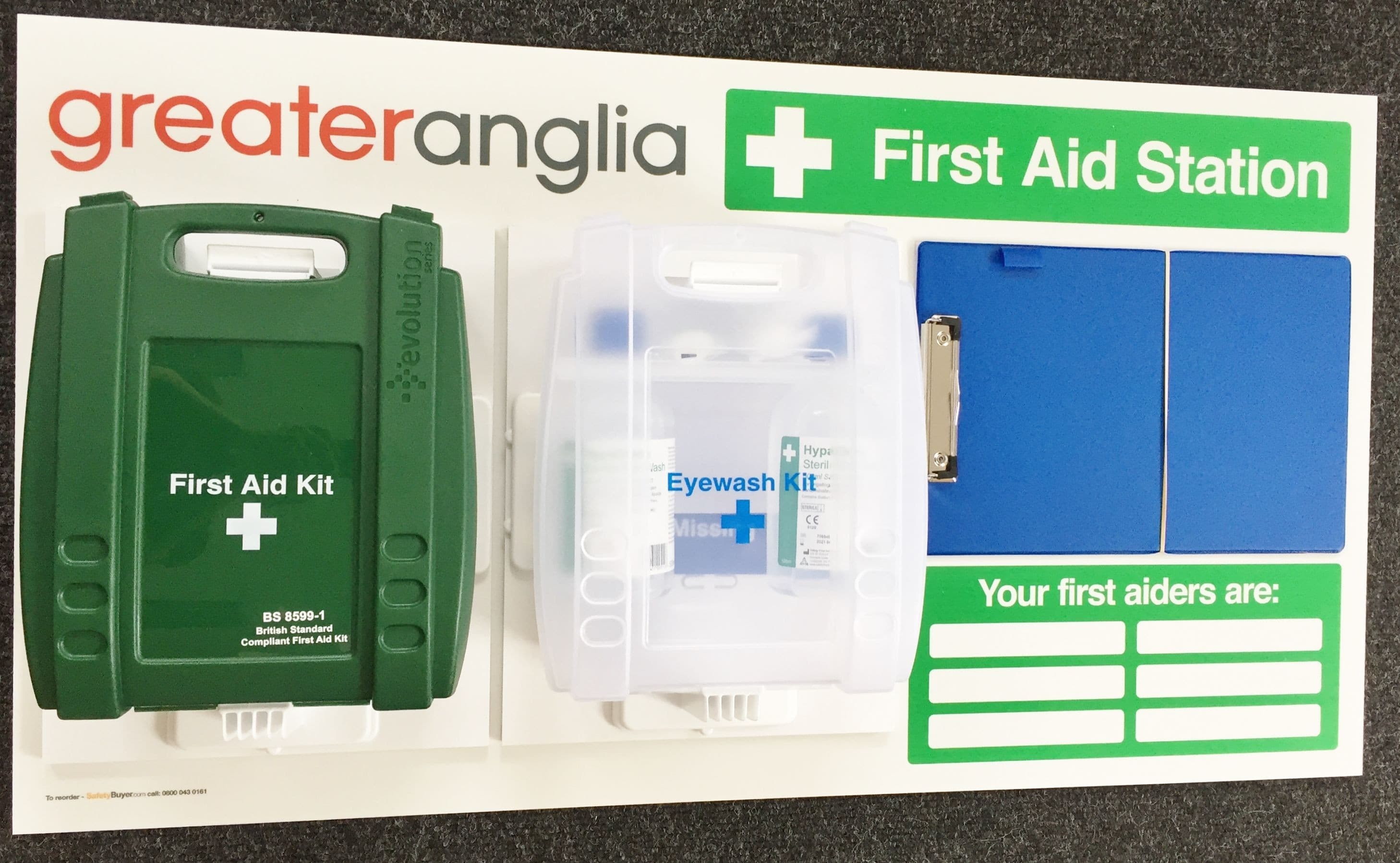 Compact Branded First Aid Station