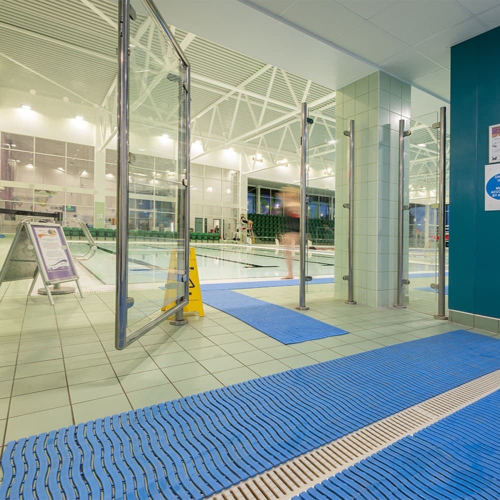 WorkSecure Anti-Slip Safety Duckboard Matting