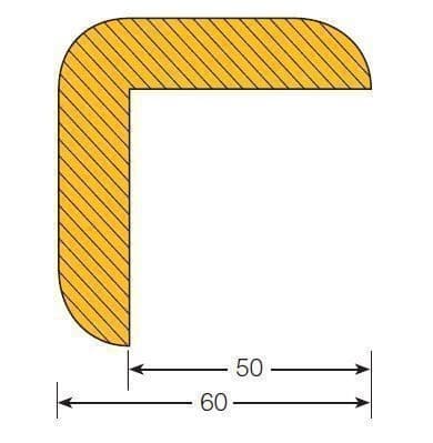Right Angle Foam EDGE Impact Protectors (Large)