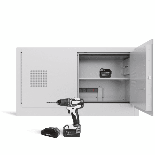 Justrite Lithium-Ion Battery Charging Cabinet