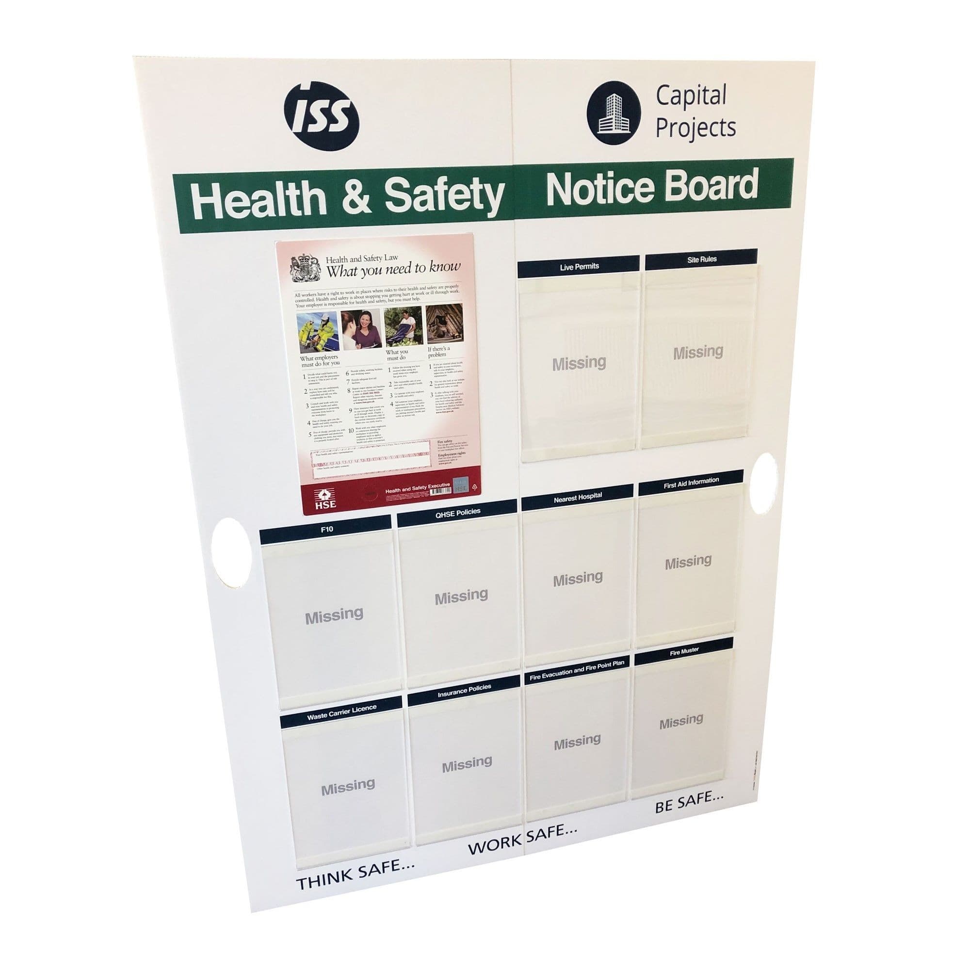 Free Standing Site Safety Board