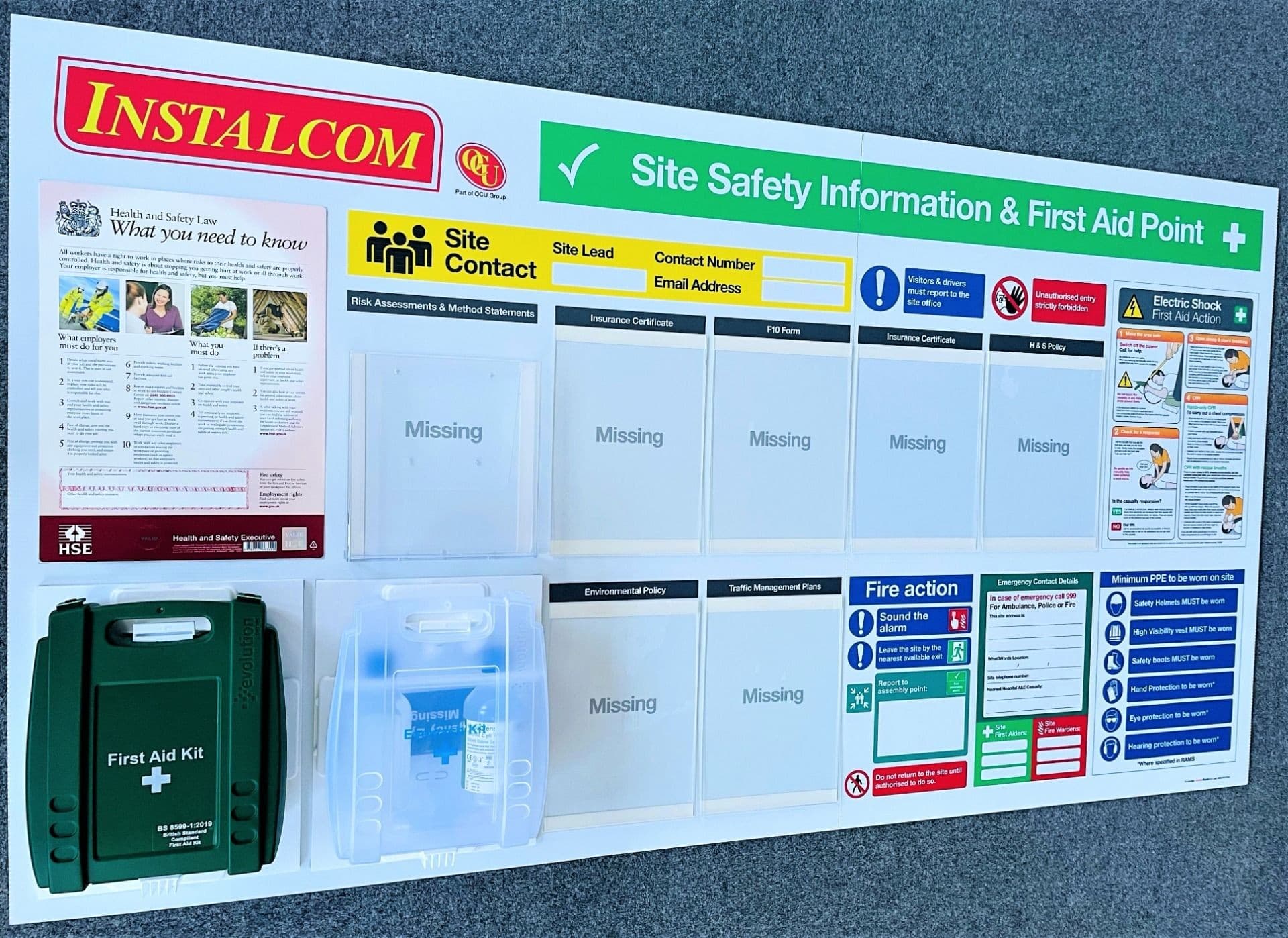 Ultimate CDM Site Safety Information Boards