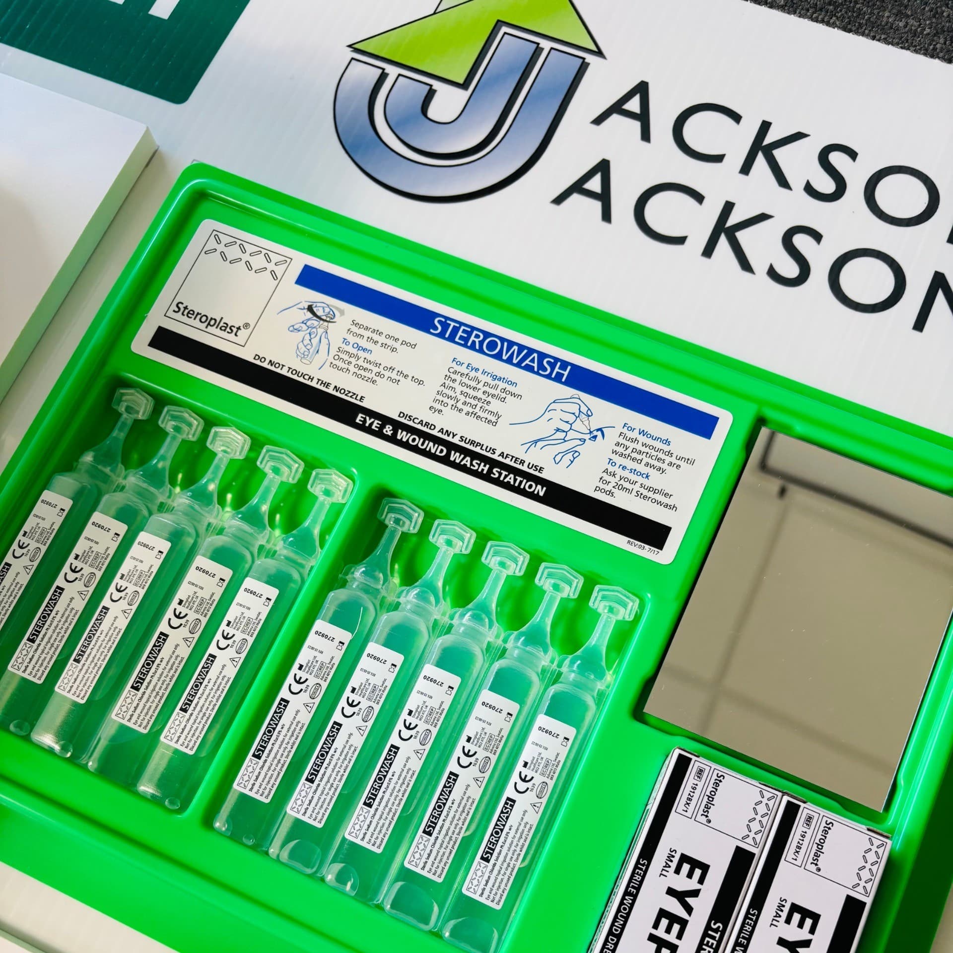 Branded First Aid Point with Emergency Gas Horn