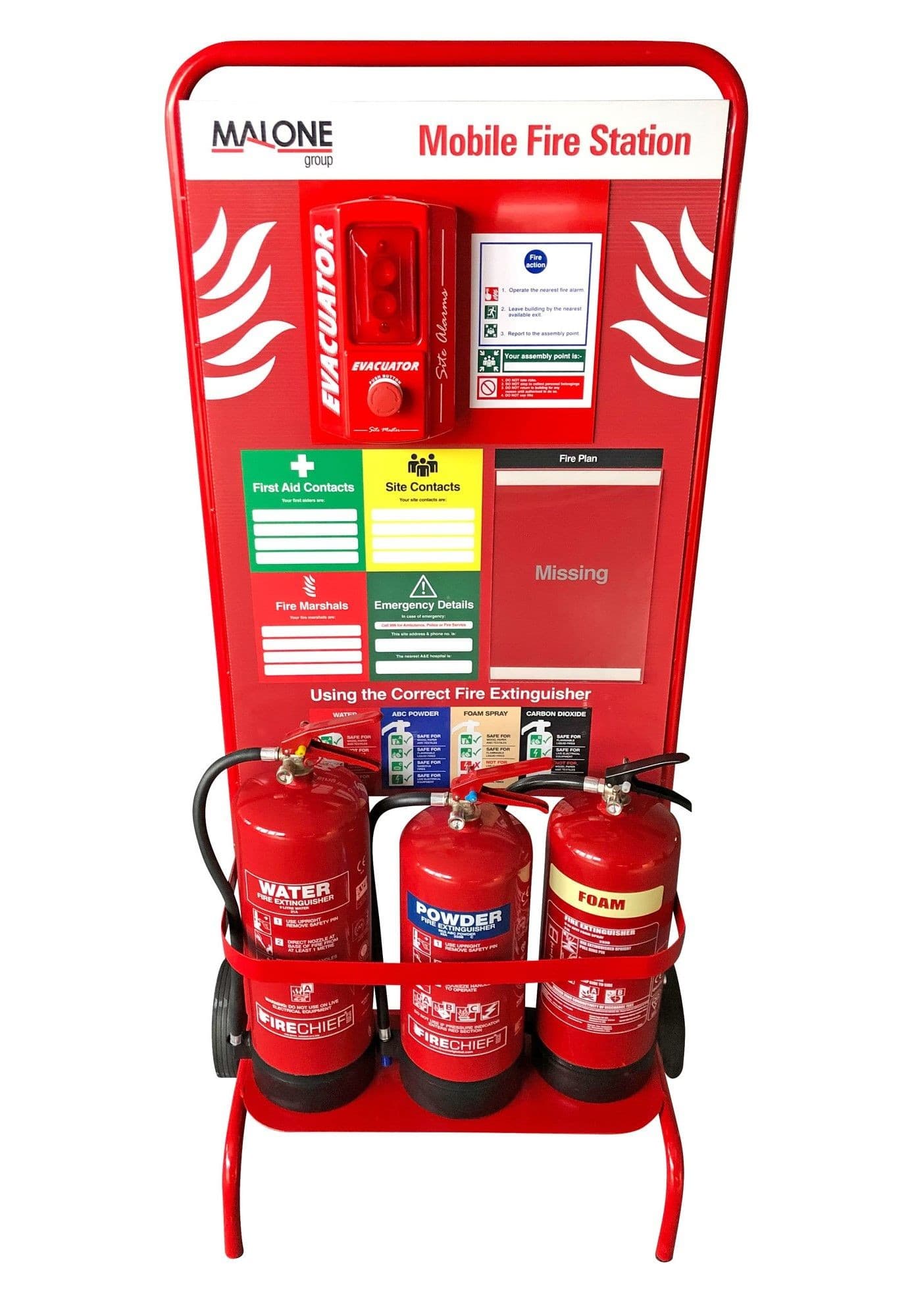 Custom Branded Site Extinguisher Stand