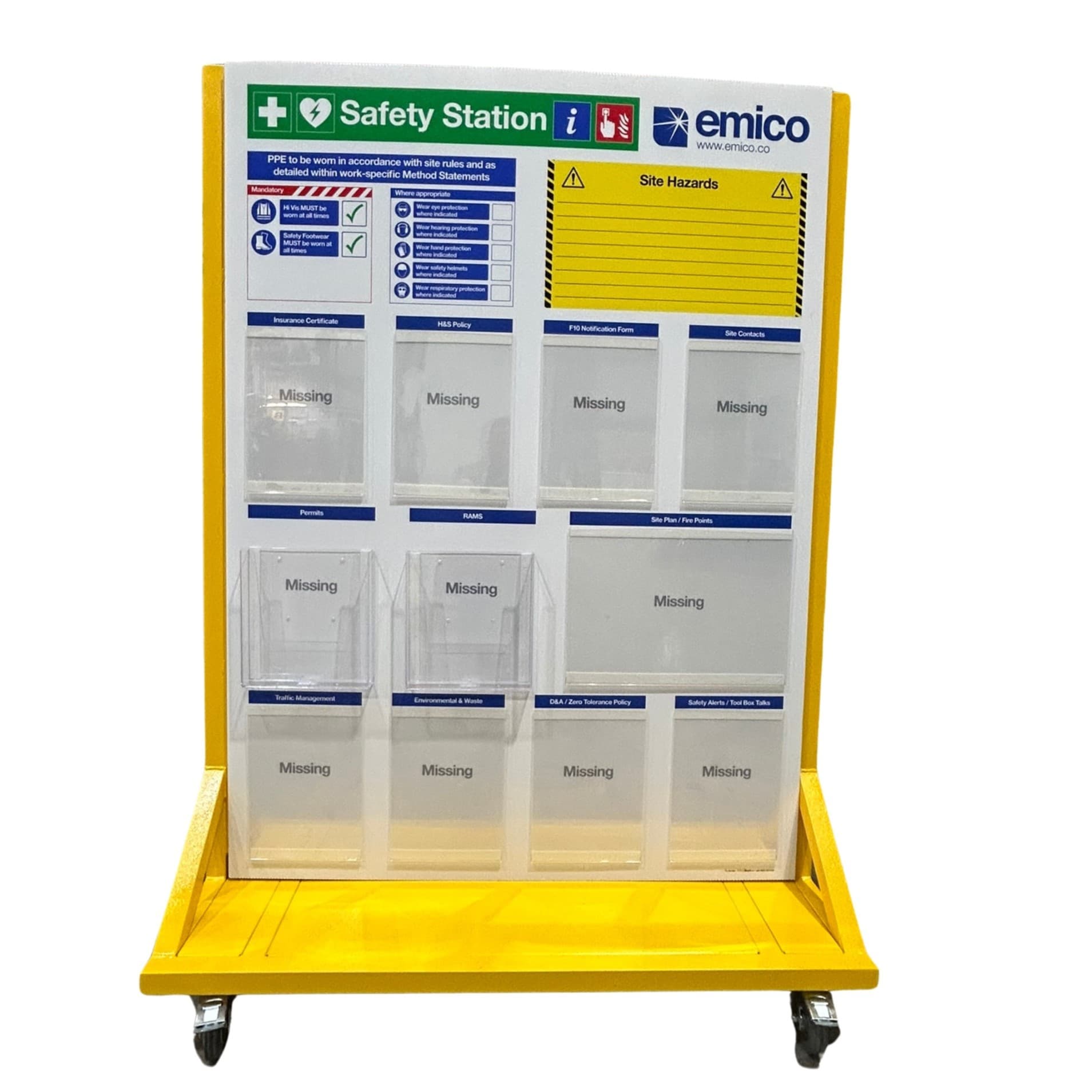 Mobile First Aid & Fire Response Stations