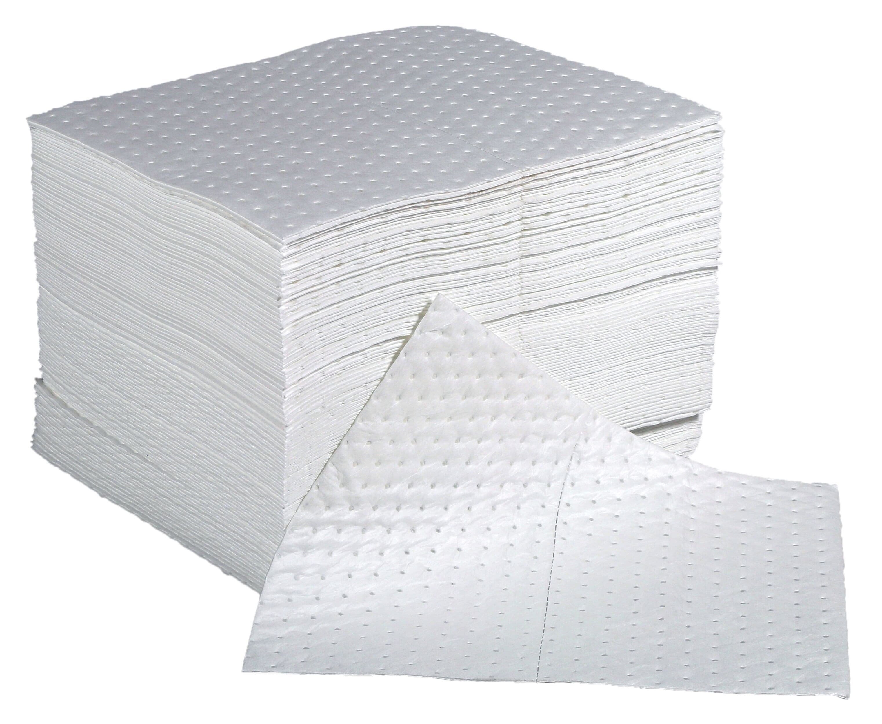 Premier Oil Only Absorbent Pads | 50cm x 40cm | Pack of 100
