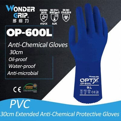 Wonder Grip OP-600L Opty Gloves