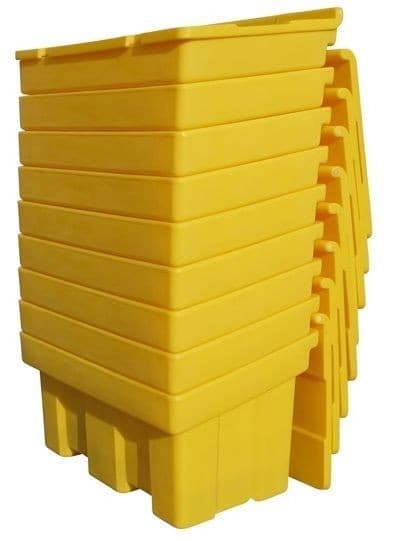 350 Litre Standard Grit Bins - Yellow