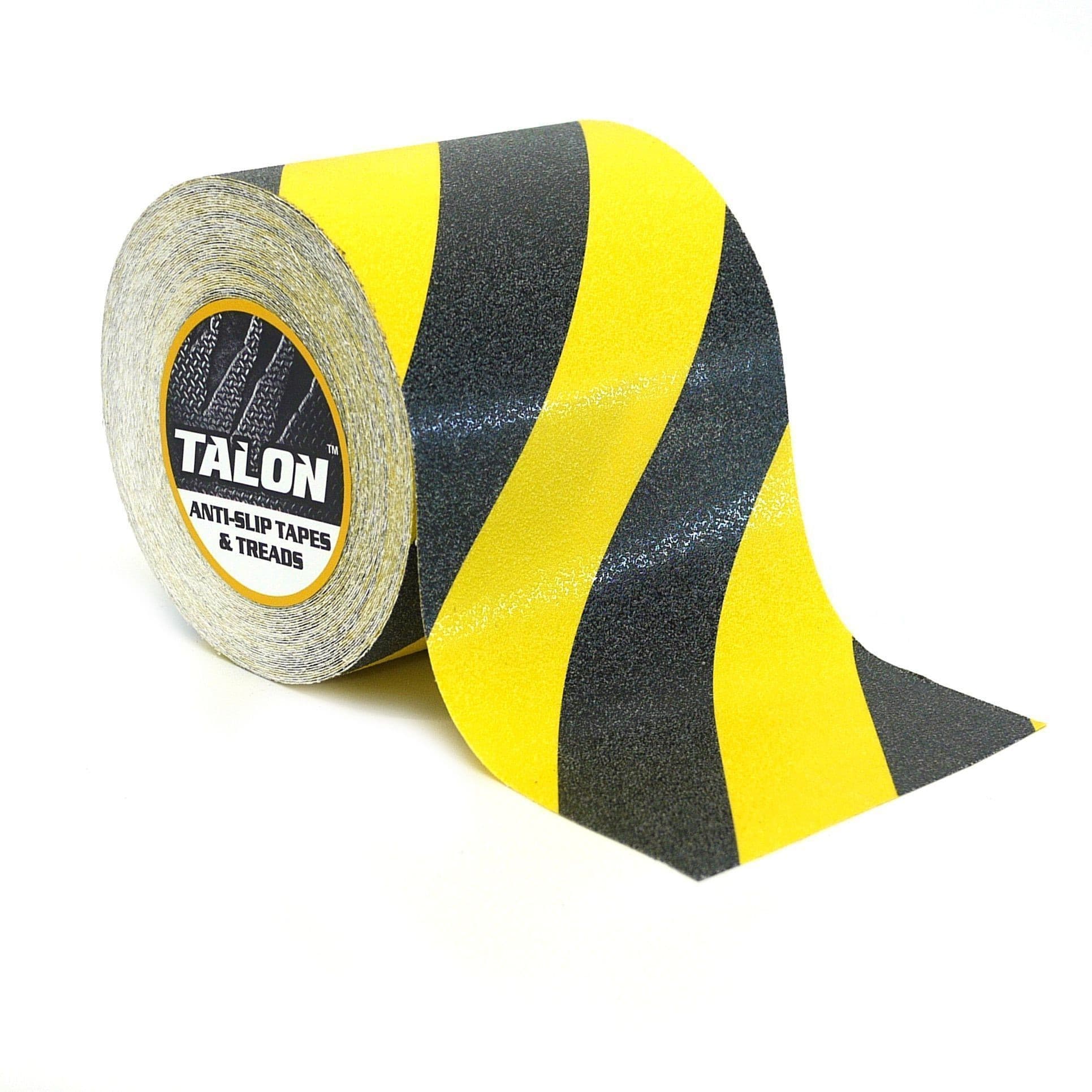 Black & Yellow Anti-Slip Self-adhesive Tape 150mm x 18.3m