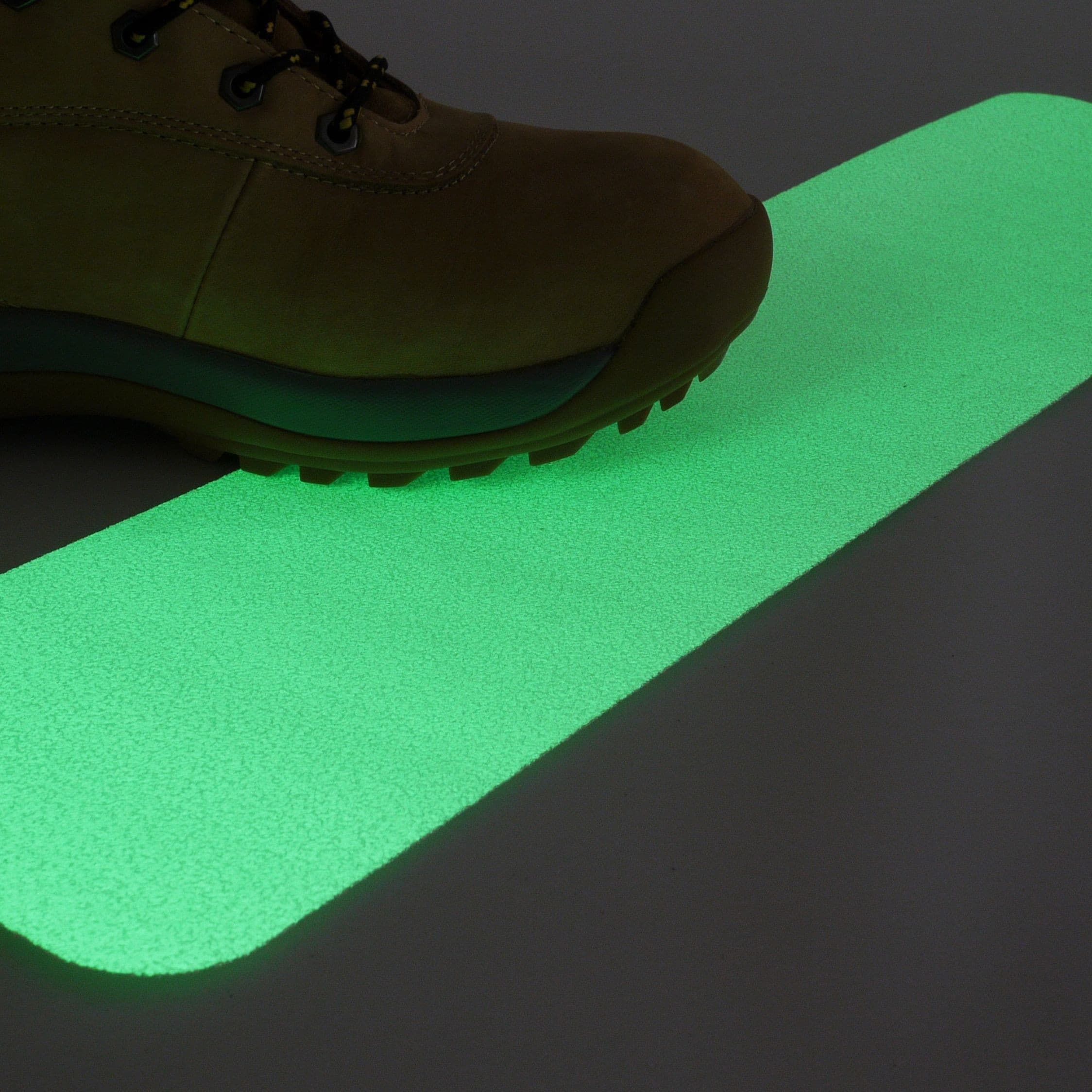 Photoluminescent (Glow in the Dark) Anti-Slip Stair Treads 150 x 610mm