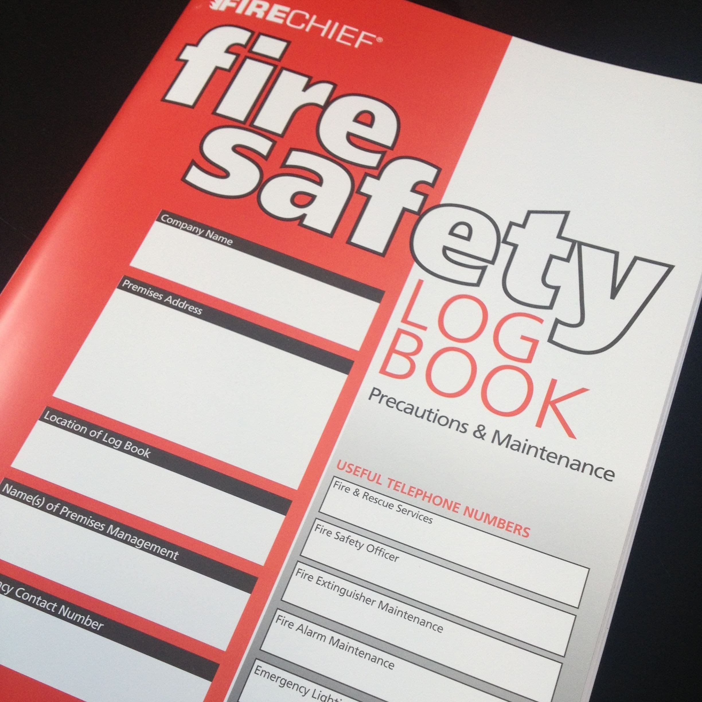Updated 2014 Firechief Log Book