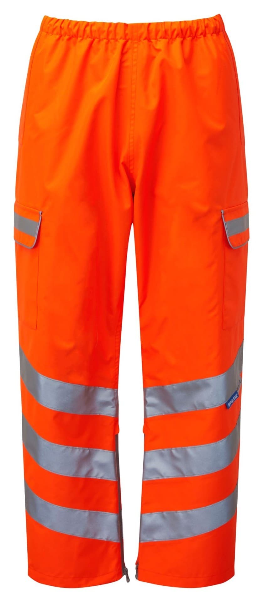 PULSAR® PR503 Rail Spec High Visibility Waterproof Overtrousers - Orange